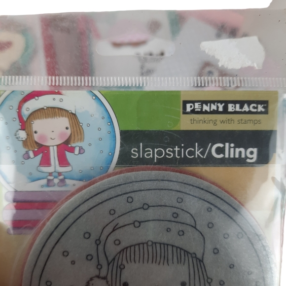 Penny Black Slapstick Cling Stamp Christmas Stage - Picture 6 of 6